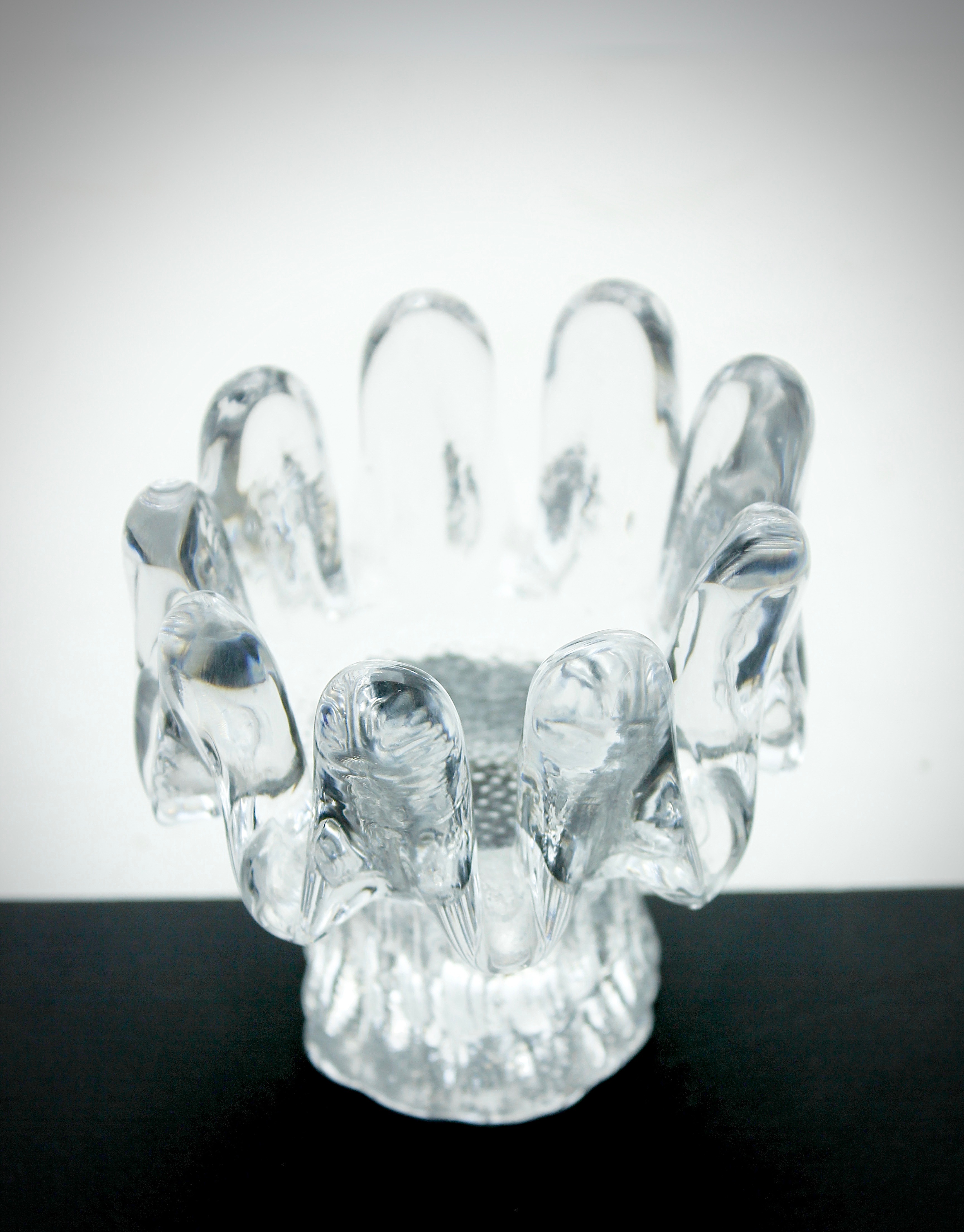 Kosta Boda - Goran Warff 'Sunflower' Kandelaar 1950's - Zweden kopen? Bied vanaf 19!