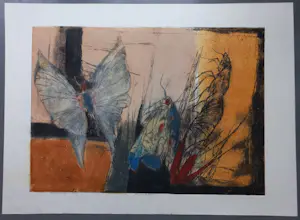 Ru van Rossem - Metamorfose - gesigneerde reliëf ets kopen? Bied vanaf 100!