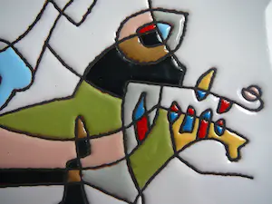 Cesar Manrique - Spanish bulls -tegeltableau- kopen? Bied vanaf 75!