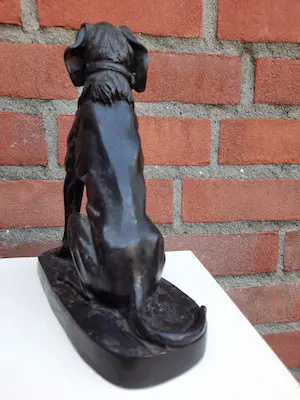 Niet of onleesbaar gesigneerd - Hond in brons kopen? Bied vanaf 1!