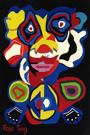 Roja Ting - Scheerwollen (wand)kleed, Jordy (Zeer groot) verkocht voor € 500!