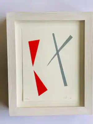 JCJ VANDERHEYDEN - zonder titel maar met lijst! vendu pour 195€ !