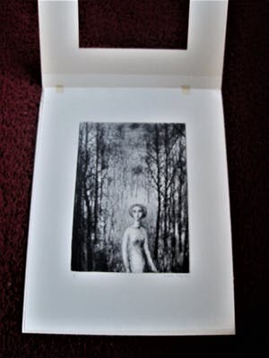 Michel Ciry - Mythologische kleine oplage (60 ex) droge naald Ets "Eurydice" gesigneerd kopen? Bied vanaf 37!