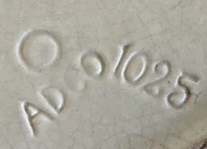 ADCO - Vintage crème of eiergele vaas model 1025 kopen? Bied vanaf 42!