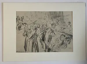 Max Liebermann - 7 x gravures uitgegeven door A Schumann's Verlag - Leipzig kopen? Bied vanaf 1!