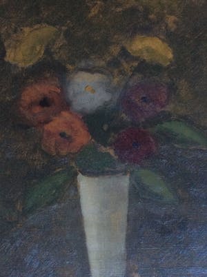 Jan de Boer - 1902-1989 Zaanse schilder Bloemen in Vaas kopen? Bied vanaf 100!