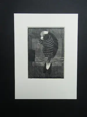 Samuel Jessurun de Mesquita - PAPEGAAAI /// HOUTSNEDE VAN SAMUEL JESSURUN DE MESQUITA kopen? Bied vanaf 120!