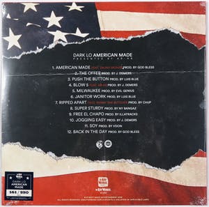 Dark Lo - Limited edition album, American Made - Op rood en transparant vinyl kopen? Bied vanaf 1!