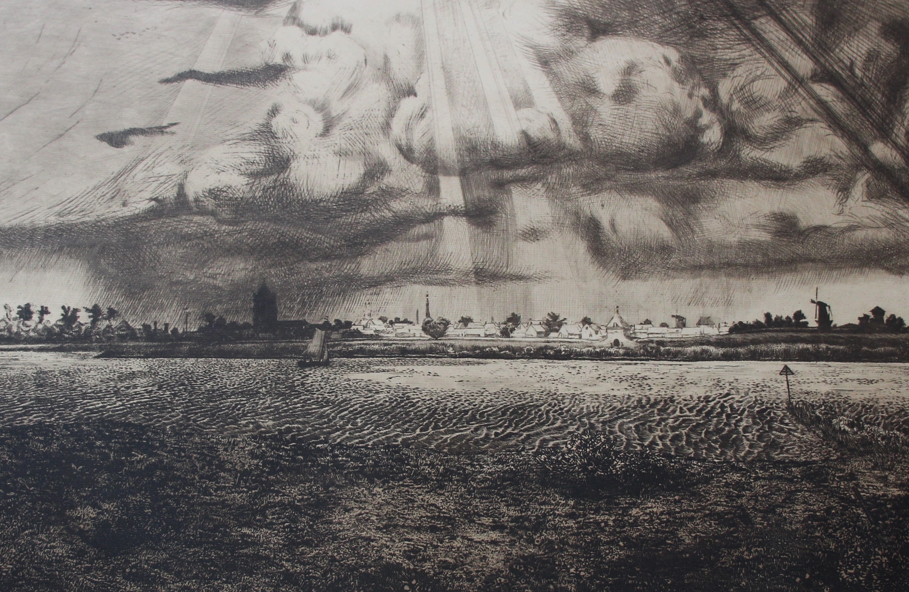 Arend Hendriks - Ets/Aquatin: Gorcum kopen? Bied vanaf 75!