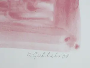 Klaas Gubbels - Koffie in de Ardêche - Zeefdruk kopen? Bied vanaf 250!