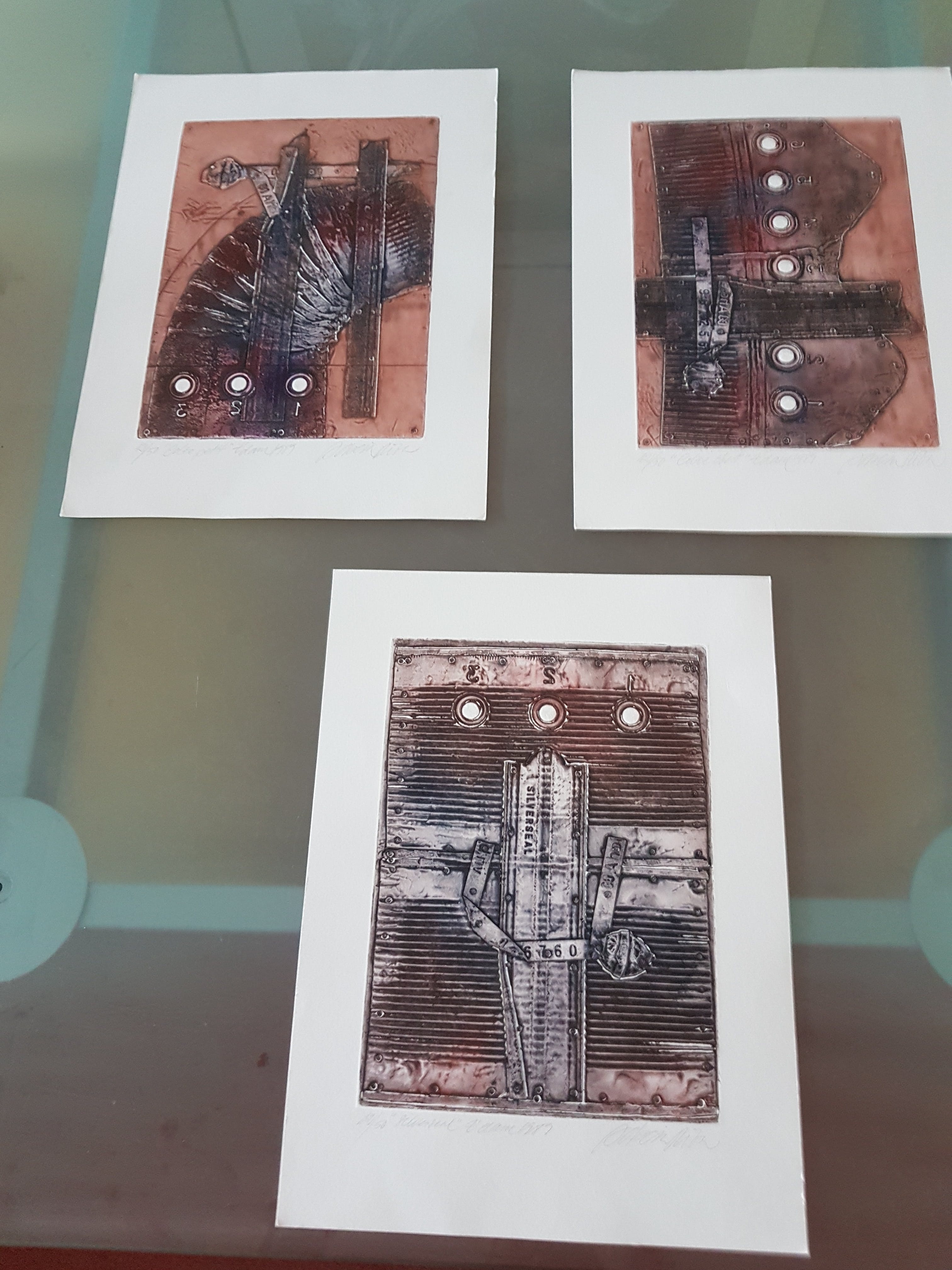 Enric Adsera Riba - 3 kleuren etsen verkocht voor € 50!