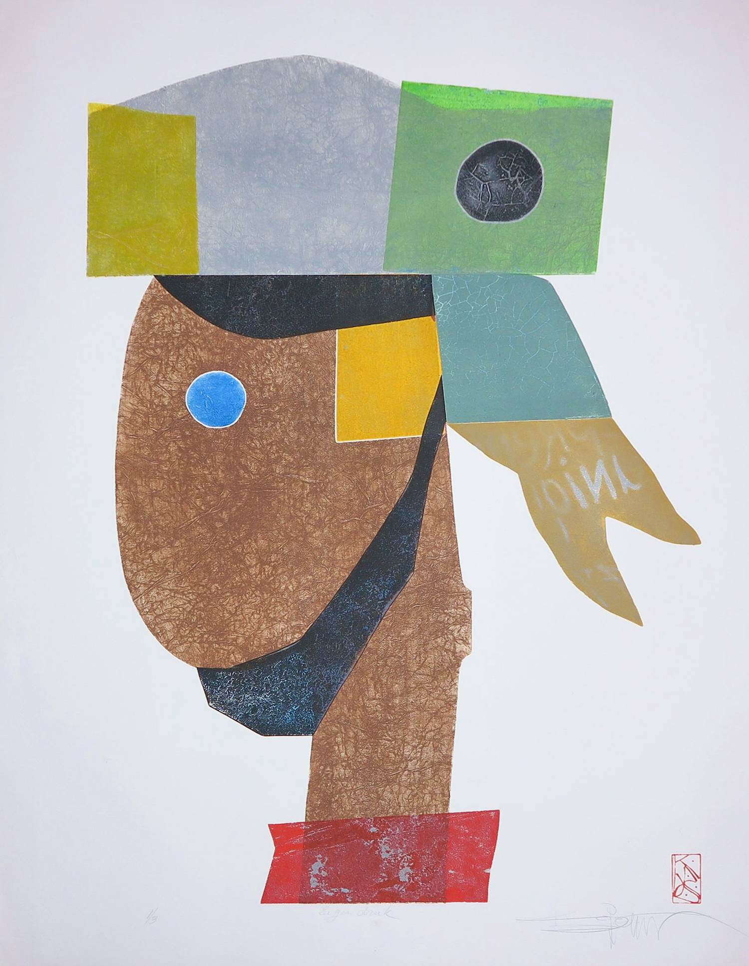 Koos van der Sluys - Aquatint, Zonder titel verkocht voor € 50!