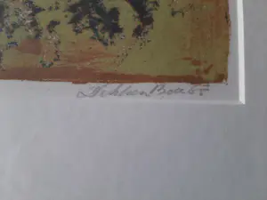 Daniel den Dikkenboer - Kleuren litho, Abstract werk kopen? Bied vanaf 40!