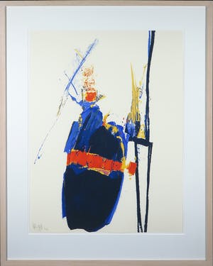 Arty Grimm - Zeefdruk, Zonder titel - Ingelijst (Groot) kopen? Bied vanaf 50!