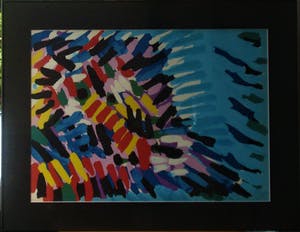 Karel Appel - Morning Face and blue sky kopen? Bied vanaf 950!