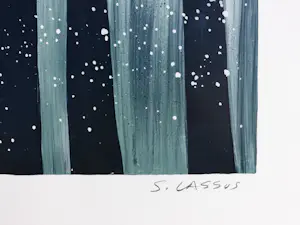 Serge LASSUS - Ruiters in de winter, originele gesigneerde LITHOGRAAF, 250 exemplaren kopen? Bied vanaf 80!
