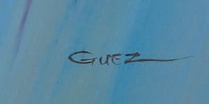 Niet of onleesbaar gesigneerd - Zonder titel, schilderij acrylverf kopen? Bied vanaf 1!