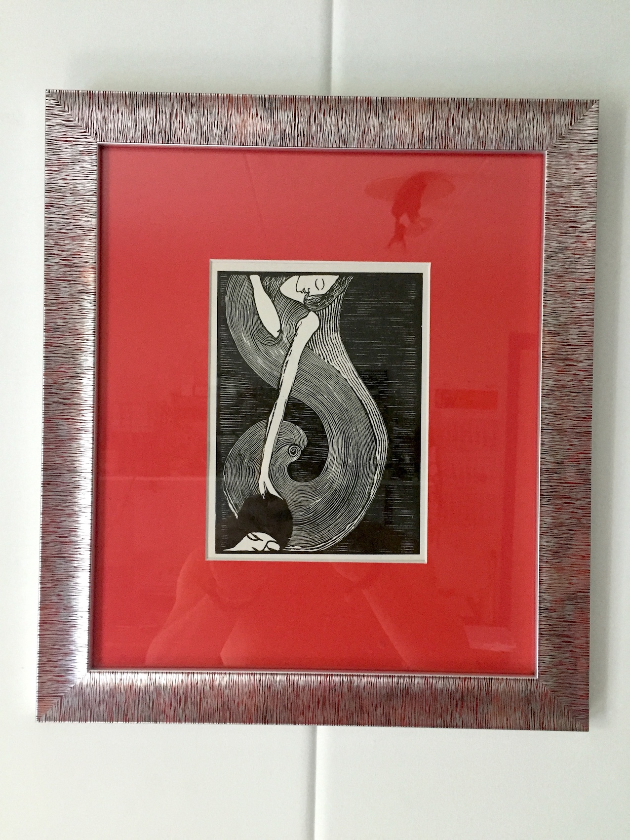 Josef Vachal - Houtsnede, Ingelijst kopen? Bied vanaf 59!