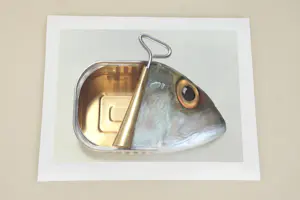 Dominic Rouse - 'Fish Can & Fish Can't' (2011) - Twee prenten kopen? Bied vanaf 140!