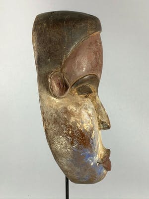 Bakongo - 200404 - Tribal used African Bakongo Mask - Congo. kopen? Bied vanaf 35!