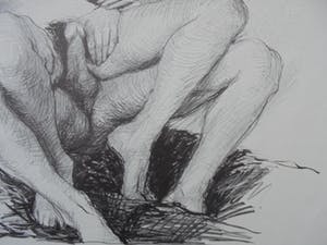 Aat Veldhoen - Erotische scène - rotagravure - 1964 kopen? Bied vanaf 1!