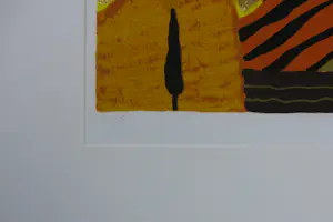 Ronald Boonacker - Zeefdruk, Terra di Toscane - Ingelijst kopen? Bied vanaf 50!