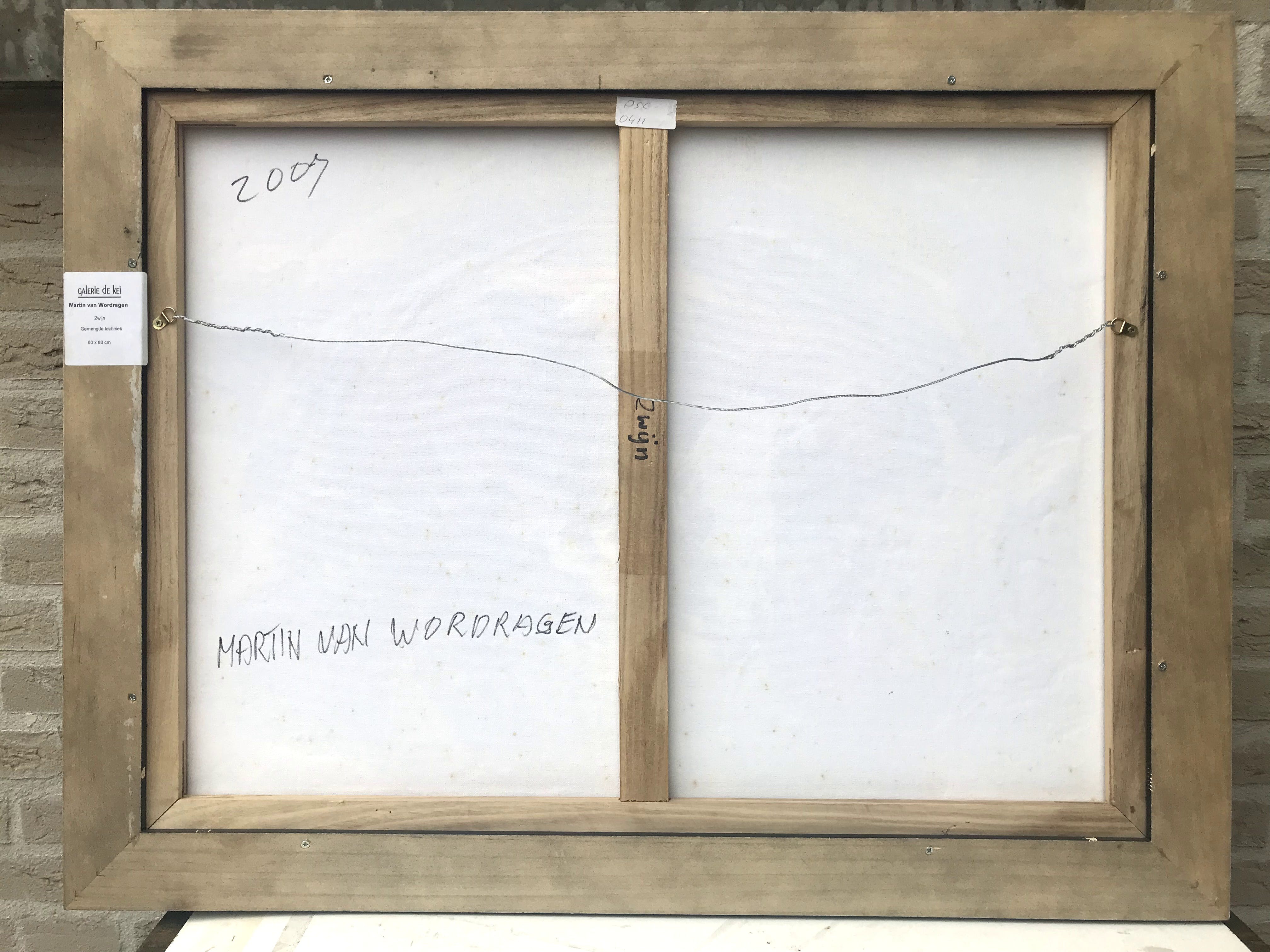 Martin van Wordragen - Olieverf op doek - Zwijn 2007 kopen? Bied vanaf 470!