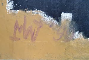 Martin van Wordragen - Olieverf op doek: 'Drinkende dieren' - Ingelijst (Zeer groot) kopen? Bied vanaf 390!