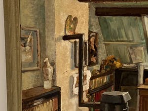 Johan Eshuis - (1904-1971) Interieur eigen zolder kopen? Bied vanaf 50!