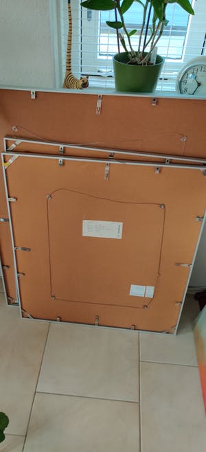 Fon Klement - Rose sur fond bleu - H.C.eigendruk kopen? Bied vanaf 195!