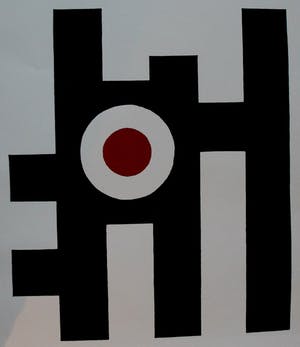 Rudolf Jahns - Zeefdruk: Abstract - 1982 kopen? Bied vanaf 90!