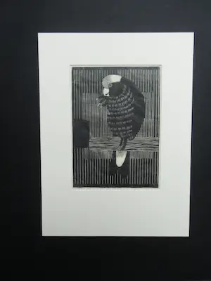 Samuel Jessurun de Mesquita - PAPEGAAAI /// HOUTSNEDE VAN SAMUEL JESSURUN DE MESQUITA kopen? Bied vanaf 120!