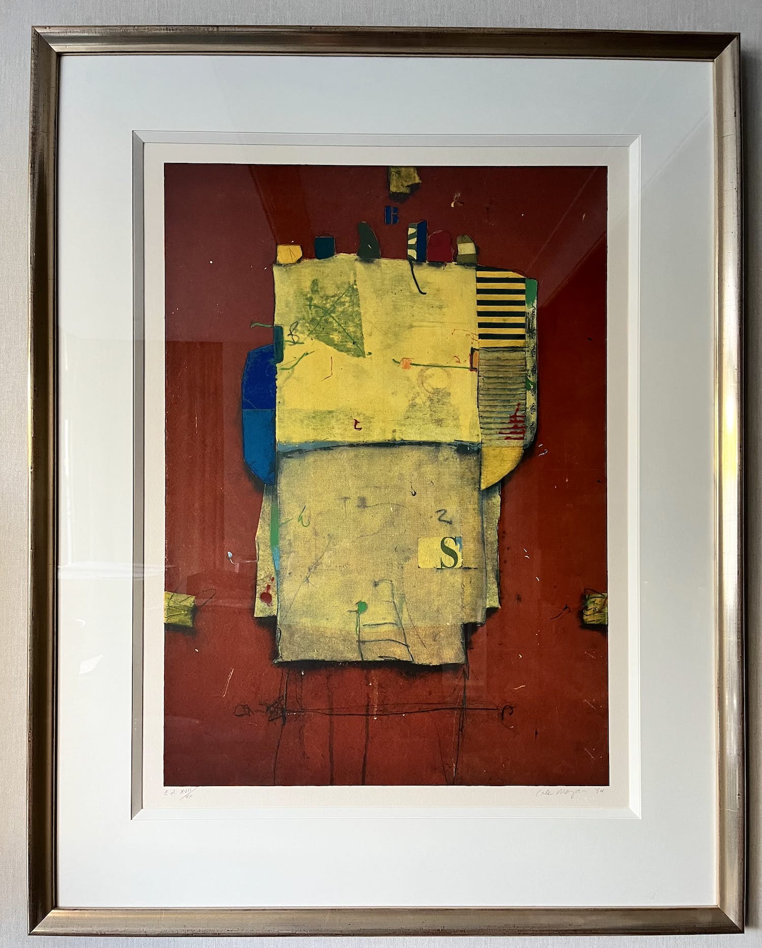 Cole Morgan - zeefdruk - 1994 - oplage XVII / XX verkocht voor € 300!