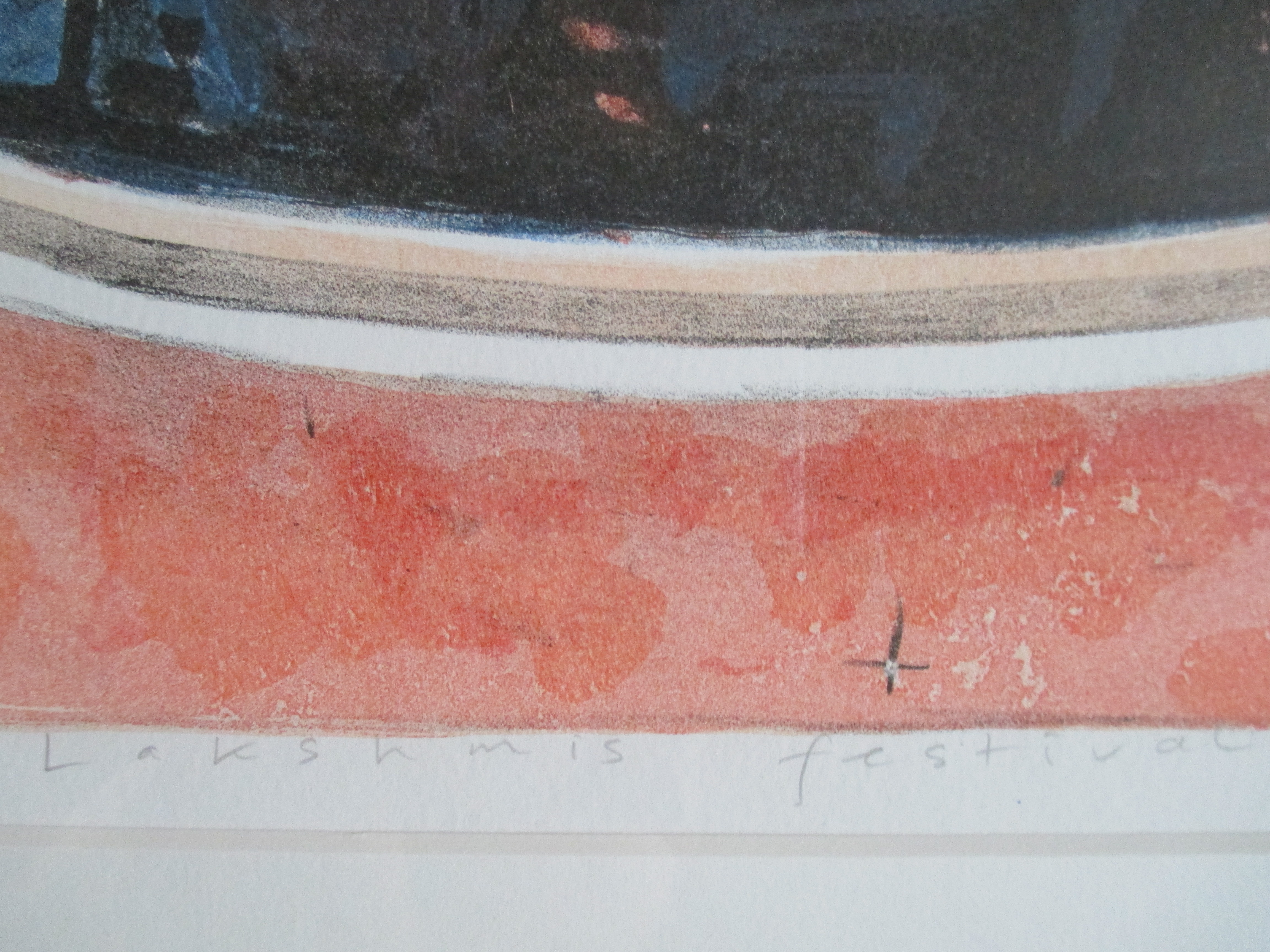 Lon Buttstedt - Grote ingelijste litho 'Lahshmis festival' Barth lijst kopen? Bied vanaf 60!