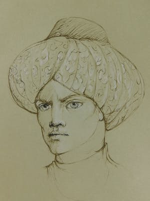 Leonor Fini - Homme avec turban kopen? Bied vanaf 25!