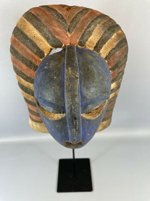 Dan - 210965 - Old Tribal Used African Mask from the Dan People - Liberia. kopen? Bied vanaf 35!