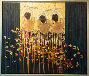 Jeroen Buitenman - Giclée op doek, Authumn - Ingelijst verkauft für € 130!