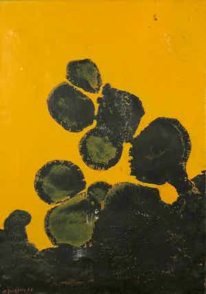 Herbert Jochems - Olieverf op doek, Zonder titel verkocht voor € 1!