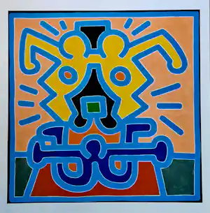 Keith Haring - Untitled 87 vendu pour 110€ !