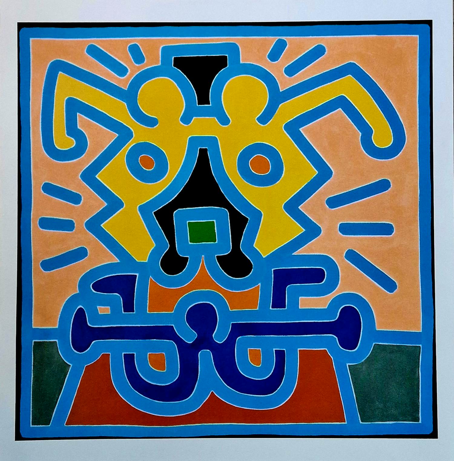 Keith Haring - Untitled 87 kopen? Bied vanaf 20!