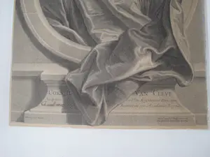 Jean Baptiste Poilly - Portret van Corneille van Cleve kopen? Bied vanaf 40!