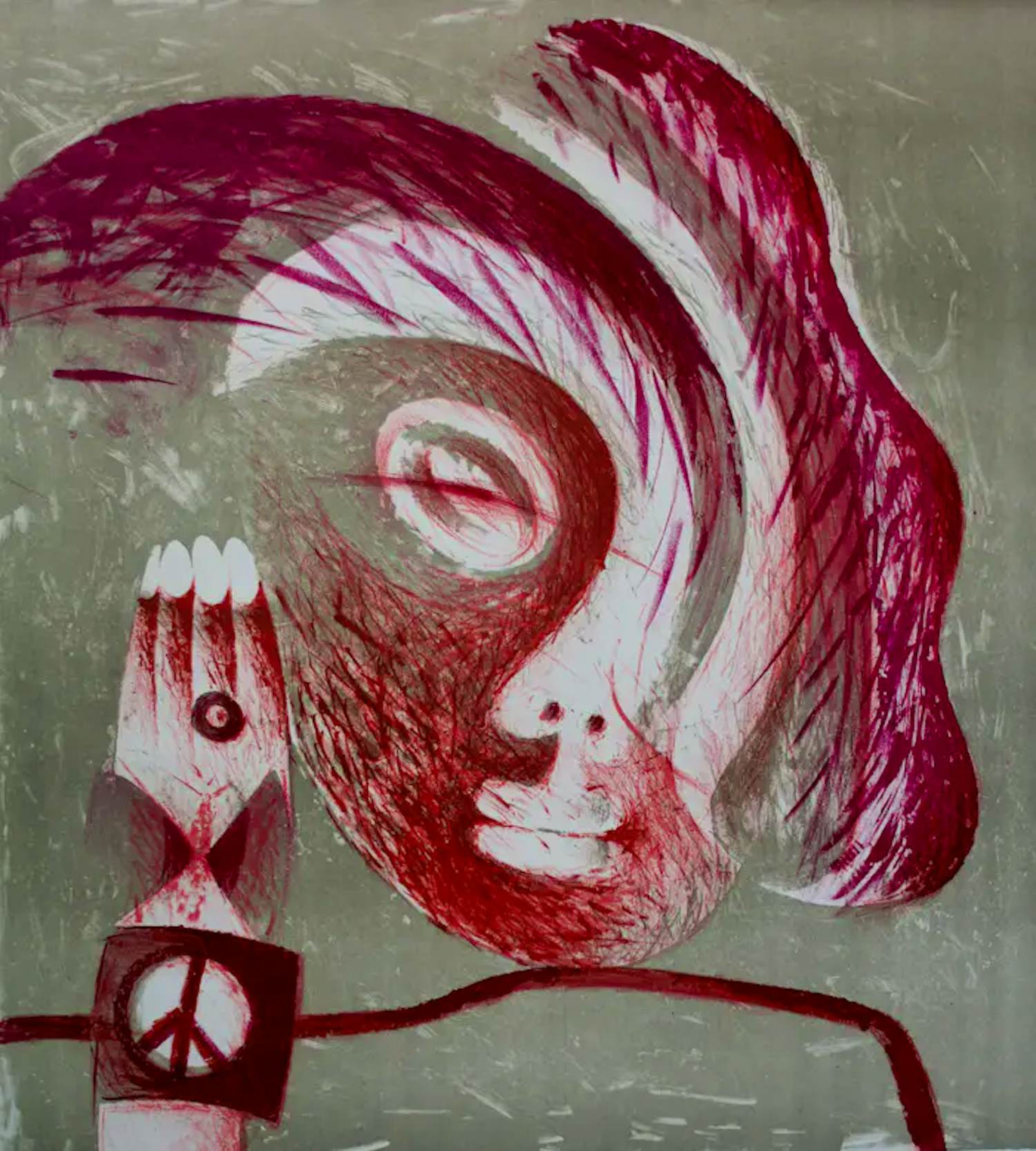 Martin Engelman - Kleurenlitho - 1970 kopen? Bied vanaf 45!