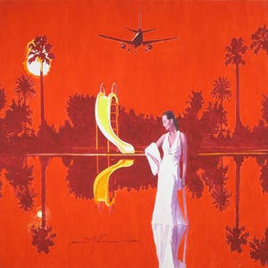 Marco Kooiman - Acryl op doek, Profondo Rosso (Groot) kopen? Bied vanaf 10!