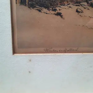 Antoon Hemert - Winter in Holland - ingelijst - 22247 kopen? Bied vanaf 1!