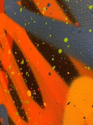 SEEN - Multitag - Spraypaint op canvas - Richard Mirando, Godfather of graffiti kopen? Bied vanaf 799!