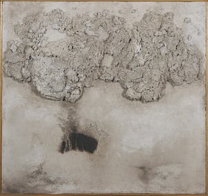 Mihajlo Petkovic - Olieverf / zwaar reliëf op doek, Zonder titel - Ingelijst kopen? Bied vanaf 1!