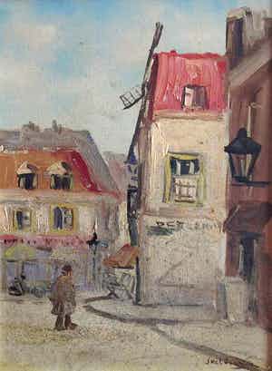 Jan Kelderman - C1085-8 - Parijs verkocht voor € 65!