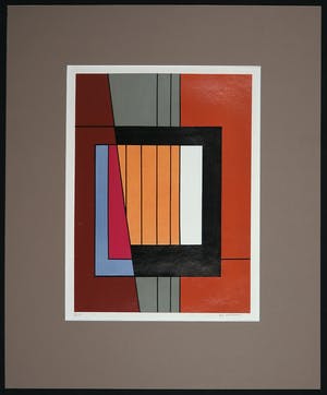 Guy Vandenbranden - Zeefdruk, Construction I kopen? Bied vanaf 80!