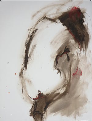 Franscz Witte - Gemengde techniek op papier, Z.T. Naakt kopen? Bied vanaf 10!