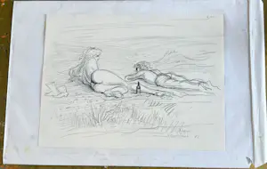 AcheterRupert van der Linden - Sunbathing in Vondelpark Amsterdam? Enchérissez de 50!